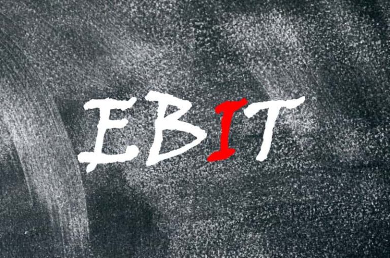 EBT Not EBIT